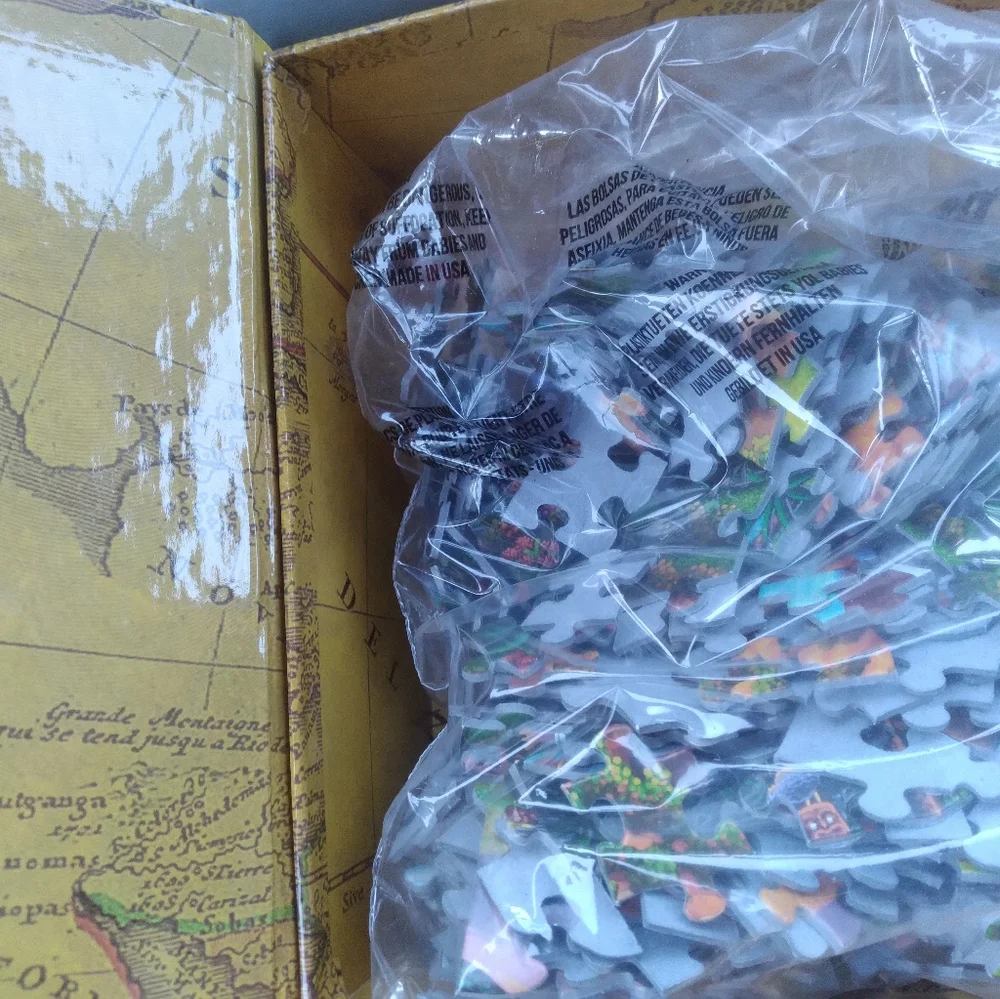 🏔 New Zealand North 500 Piece Puzzle COOL BOX DOWDLE